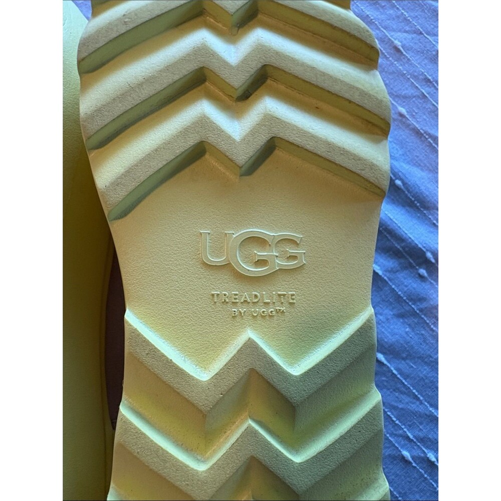 UGG MARIN MEGA LACE PLATFORM SAND / PEARFECT SHOES US 8.5 - Picture 8 of 9